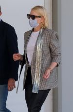CATE BLANCHETT Leaves Venice Film Festival 09/13/2020