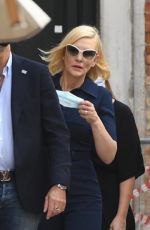 CATE BLANCHETT Out at Venice Film Festival 09/10/2020