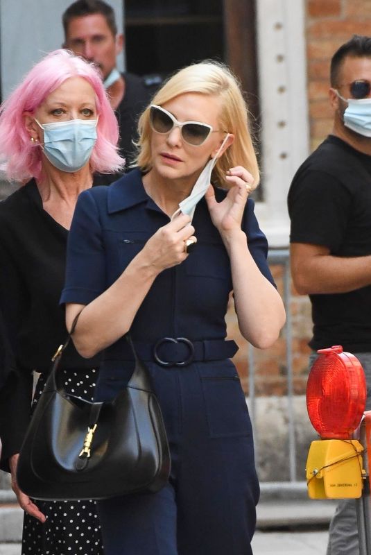CATE BLANCHETT Out at Venice Film Festival 09/10/2020