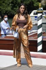 CECILIA RODRIGUEZ Arrives at Hotel Excelsior in Venice 09/05/2020