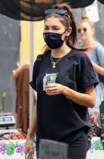 CHANTEL JEFFRIES and Drew Taggert at Farmers Market in Los Angeles 09/13/2020