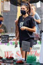 CHANTEL JEFFRIES and Drew Taggert at Farmers Market in Los Angeles 09/13/2020
