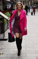 CHARLOTTE HAWKINS Arrives at Classic FM in London 09/25/2020