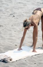 CHARLOTTE MCKINNEY in Bikini at a Beach in Malibu 09/08/2020