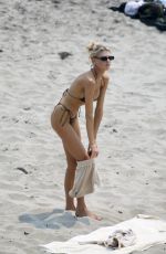 CHARLOTTE MCKINNEY in Bikini at a Beach in Malibu 09/08/2020