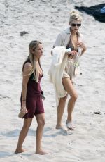 CHARLOTTE MCKINNEY in Bikini at a Beach in Malibu 09/08/2020