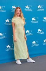 CHARLOTTE VEGA at Mosquito State Photocall at 77th Venice Film Festival 09/05/2020