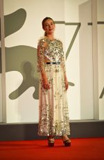 CHARLOTTE VEGA at Mosquito State Premiere at 2020 Venice Film Festival 09/05/2020