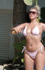 CHLOE FERRY and BETHAN KERSHAW in Bikinis at a Pool in Spain 09/03/2020