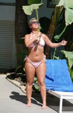 CHLOE FERRY and BETHAN KERSHAW in Bikinis at a Pool in Spain 09/03/2020