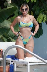 CHLOE FERRY and BETHAN KERSHAW in Bikinis at a Pool in Spain 09/03/2020