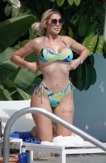 CHLOE FERRY and BETHAN KERSHAW in Bikinis at a Pool in Spain 09/03/2020