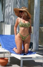 CHLOE FERRY in Bikini at a Pool in Marbella 09/04/2020