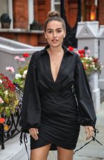 CHLOE ROSS Out to Dinner in London 09/02/2020