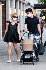 CHLOE SEVIGNY and Sinisa Mackovic Out in New York 09/13/2020