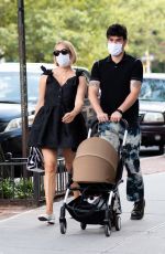 CHLOE SEVIGNY and Sinisa Mackovic Out in New York 09/13/2020