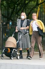 CHLOE SEVIGNY Out with her Baby and Friend in New York 09/22/2020