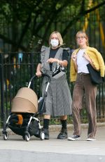 CHLOE SEVIGNY Out with her Baby and Friend in New York 09/22/2020