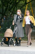CHLOE SEVIGNY Out with her Baby and Friend in New York 09/22/2020