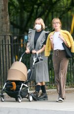 CHLOE SEVIGNY Out with her Baby and Friend in New York 09/22/2020