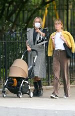 CHLOE SEVIGNY Out with her Baby and Friend in New York 09/22/2020