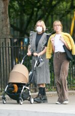 CHLOE SEVIGNY Out with her Baby and Friend in New York 09/22/2020