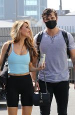 CHRISHELL STAUSE and Gleb Savchenko at DWTS Studio in Los Angeles 09/20/2020