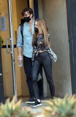 CHRISHELL STAUSE and Gleb Savchenko Leaves Dance Practice in Los Angeles 09/17/2020