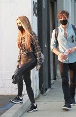 CHRISHELL STAUSE and Gleb Savchenko Leaves Dance Practice in Los Angeles 09/17/2020