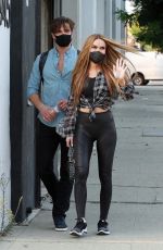 CHRISHELL STAUSE and Gleb Savchenko Leaves Dance Practice in Los Angeles 09/17/2020