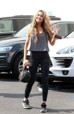 CHRISHELL STAUSE Arrives at a Dance Studio in Los Angeles 09/12/2020