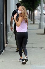 CHRISHELL STAUSE Arrives at DWTS Studio in Los Angeles 09/15/2020