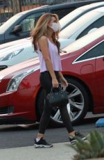 CHRISHELL STAUSE Arrives at DWTS Studio in Los Angeles 09/15/2020