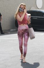 CHRISHELL STAUSE Arrives at DWTS Studio in Los Angeles 09/18/2020