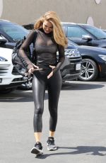 CHRISHELL STAUSE Arrives at DWTS Studio in Los Angeles 09/19/2020