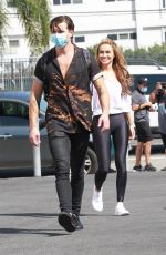 CHRISHELL STAUSE Leaves DWTS Practice in Los Angeles 09/29/202