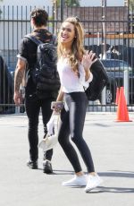 CHRISHELL STAUSE Leaves DWTS Practice in Los Angeles 09/29/202