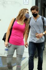 CHRISHELL STAUSE Leaves DWTS Studio in Los Angeles 09/12/2020