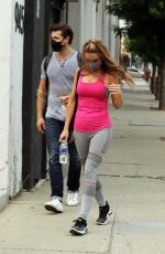 CHRISHELL STAUSE Leaves DWTS Studio in Los Angeles 09/12/2020