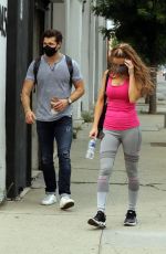 CHRISHELL STAUSE Leaves DWTS Studio in Los Angeles 09/12/2020