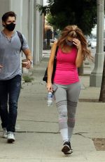 CHRISHELL STAUSE Leaves DWTS Studio in Los Angeles 09/12/2020