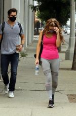 CHRISHELL STAUSE Leaves DWTS Studio in Los Angeles 09/12/2020
