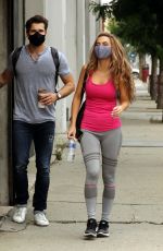 CHRISHELL STAUSE Leaves DWTS Studio in Los Angeles 09/12/2020