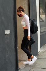 CHRISHELL STAUSE Leaves DWTS Studio in Los Angeles 09/23/2020