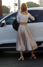 CHRISHELL STAUSE Leaves DWTS Studio in Los Angeles 09/27/2020