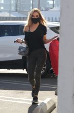 CHRISHELL STAUSE Out with her Dog in Los Angeles 09/05/2020