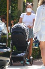 CHRISTINA MILIAN in Denim Shorts Out in Los Angeles 09/06/2020