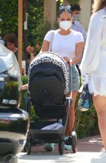 CHRISTINA MILIAN in Denim Shorts Out in Los Angeles 09/06/2020