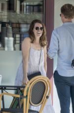 CLAIRE FOY Out for Coffee in Hampstead 09/14/2020
