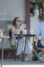 CLAIRE FOY Out for Coffee in Hampstead 09/14/2020
